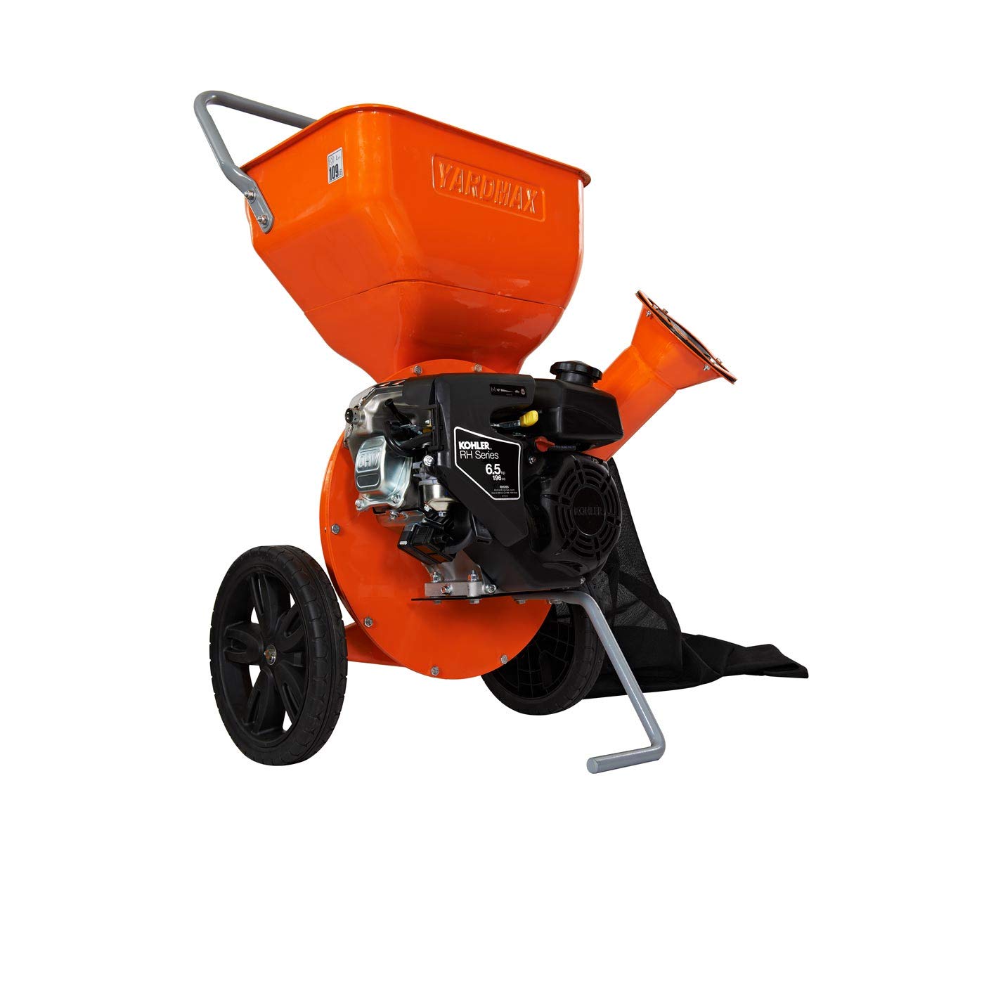 Amazon.com: YARDMAX YW6065 2-in-1 Chipper, Orange : Patio